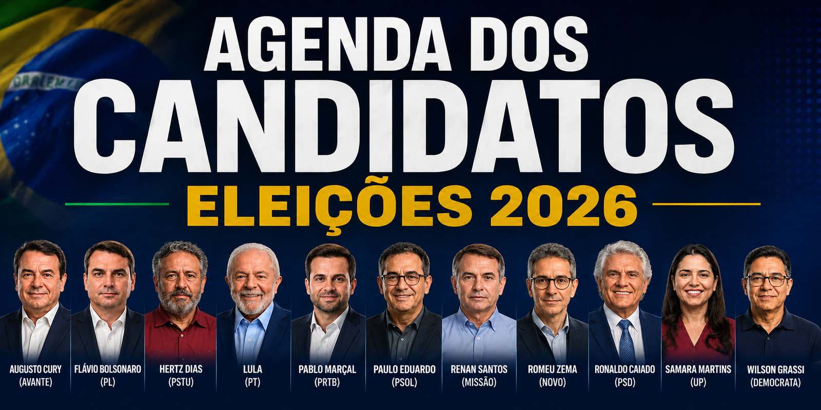 Presidenciáveis intensificam agendas nesta segunda-feira com atos, debates e compromissos internacionais