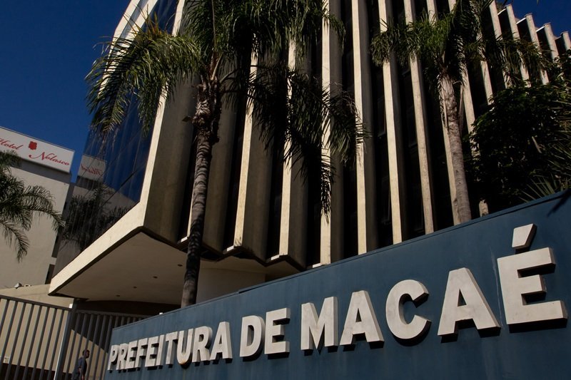 Fachada da Prefeitura. Macaé/RJ. Data: 26/06/2018. Foto: Rui Porto FIlho